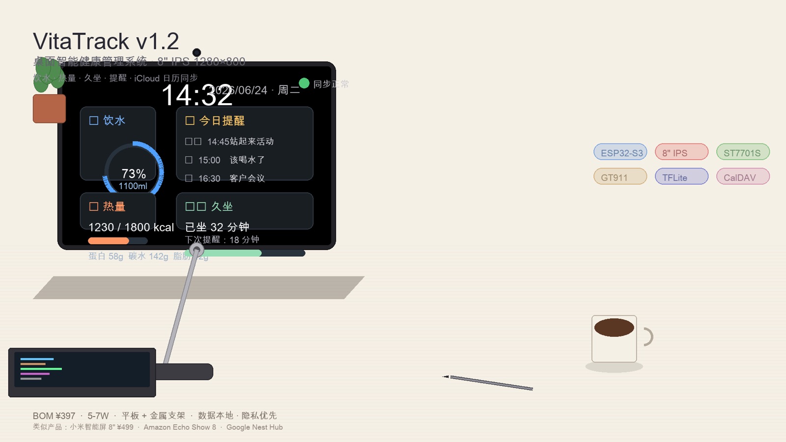 产品渲染 · 外观